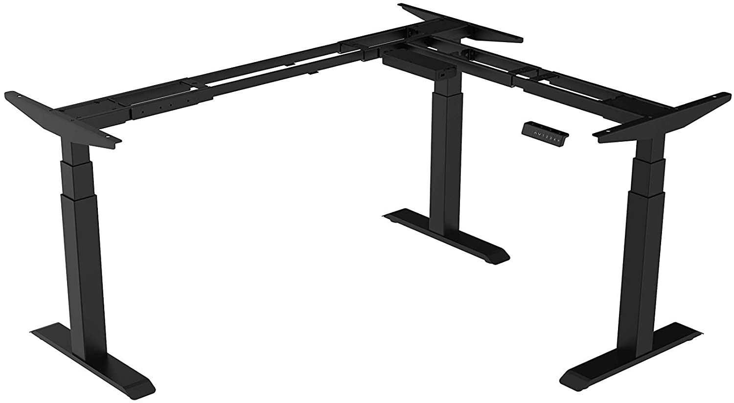 L SHAPED STANDING DESK FRAME